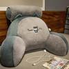 Cama Calefactable Mesita de Noche Bolsa Suave Cojín de Sofá Grande con Respaldo Almohada Cama Cojín de Cama para Leer Cojín Lumbar Almohada Invierno