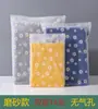 Saco de embalagem para roupas saco de armazenamento saco de embalagem transparente fosco saco de plástico pe meias roupas íntimas roupa saco com zíper saco ziplock
