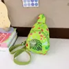 Bolsas Infantis de Desenho Animado Fofas, Mochila Pequena Casual da Moda para Bebês do Jardim de Infância, Bolsa de Peito Estilo Feminino, Bolsa Transversal
