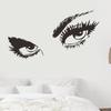 Fábrica comercio exterior personalidad belleza ojos dormitorio sala de estar porche decoración del hogar pegatinas de pared autoadhesivas venta al por mayor transfronteriza