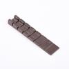 Accesorios de Plástico para Muebles Perfil 21*100 Pie Trapezoidal de Plástico para Alacena Vinoteca Pie Inferior Nivelador Piezas de Plástico