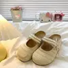 Sapatos de Solado Macio Respiráveis Pérola Sapatos Mary Jane Femininos 2026 Outono Novo Estilo Coreano Versátil Estilo Gentil Sapatos Baixos Planos