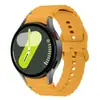 Para Samsung Watch7 FE Pulseira de Relógio Samsung Watch7 FE Oficial Onda Stitch Cor Fivela Pulseira de Silicone