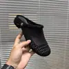 Tamancos Abertos Femininos para Uso Externo, Moda Verão 2025 Versátil Slip-On Sandálias Vazadas com Padrão Trançado