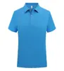 Atacado de fabricante de camisas Polo personalizadas, roupas de trabalho, camisetas de cor sólida com impressão de logotipo, roupas de trabalho respiráveis, camisas Polo personalizadas de manga curta