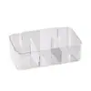 Gabinete con Espejo Caja de Almacenamiento Gabinete de Baño Montado en la Pared Organizador Compartimentado para Labiales y Cuidado de la Piel Estante para Cosméticos de Baño