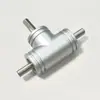1.0 Modelo Caja de Engranajes Cónica Biselada Engranaje de Dirección de Tres Vías 400N Torque Silencioso Más de 90 Grados Eje de Acero al Carbono Rodamiento de Bolas