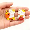 Feliz Año Nuevo Broche de Gato de la Suerte Lindo Accesorios de Nicho Dibujos Animados Accesorios Creativos Insignia Gato de la Suerte Lindo de Dibujos Animados