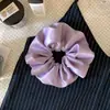 Goma para el Cabello de Satín de Color Sólido en Tono Frío Estilo Francés, Nuevo Scrunchie de Gama Alta, Cuerda para el Cabello, Diadema, Accesorio para el Cabello