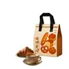 Bolsas térmicas personalizadas em TNT para entrega de produtos de panificação e confeitaria, bolsas de mão com impressão de logotipo, sacolas descartáveis para embalagem de sobremesas, folha de alumínio