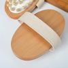 Cepillo Meridiano, Dragado de Puntos de Acupuntura de Cuerpo Entero y Azote, Instrumento para Raspar la Espalda y Frotar el Abdomen, Modelo de Mano para Masaje de Cuello Bala en Casa
