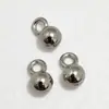 Pingente Mini Liga Dourado Longo Gota d'Água Mais Bola Redonda Gota d'Água Colar Pulseira Corrente de Extensão Pingente Pequeno Joias DIY