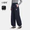 Pantalones para Niña Xiao Feite 2026 Nueva Llegada de Invierno Pantalones Joggers con Felpa Extra Pantalones Casuales para Niños Medianos y Grandes Pantalones Largos de Moda para Niños