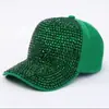 Gorra de Béisbol de Diamantes para Mujer Transfronteriza Moda Retro Protector Solar de Viaje Gorra Totalmente de Diamantes Sombrero Protector Solar para Viajes al Aire Libre
