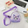 2024 Nuevo Verano Moda Niña Pequeña Lindo Dibujo Animado Bandolera Bolso de Hombro Casual Exterior Combinable Riñonera