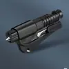 Martillo de Seguridad para Coche Silbato de Emergencia Rompevidrios Martillo Rompedor Multifuncional de Seguridad para Coche Martillo Salvavidas