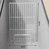 Refrigerador de estilo rejilla para supermercado con compartimentos de congelación y almacenamiento en capas de un solo lado, partición de congelador comercial