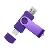 Memoria USB giratoria metálica tipo-c memoria USB para teléfono móvil con logo personalizado 64g4g8g32g regalo corporativo memoria USB al por mayor