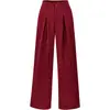 Amazon Europeia e Americana Lançamentos de Primavera Roupas Femininas Trabalho Deslocamento Negócios Temperamento Solto Casual Formal Calças de Terno