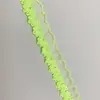 Fita Elástica de Seda de Peixe Colorida Elástica de 1,5cm Acessórios para Vestuário Fita Ondulada Renda Decorativa Material de Gola