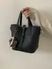 Bolsa Cesta Versátil para Viajes Diarios 2025 Modelo Nuevo Bolso de Mano de Alta Gama con Patrón de Lichi Bolso de Hombro Cruzado de Moda