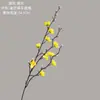 Artesanato Decorativo Estrela Explosão Flor de Ameixa Cruzada Fabricante de Flores Artificiais Flores Falsas Plantas Verdes Atacado Decoração de Casamento