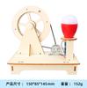 Gerador manual experimento pequeno de ciência para estudantes manual diy ciência e tecnologia pequena produção presente de jardim de infância materiais de montagem
