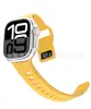Adecuado para Apple Watch S11, correa de silicona con hebilla inversa en ángulo, pulsera angular transfronteriza para Apple Watch Ultra 3