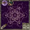 Mantel para Mesa de Tarot, Tapete para Mesa de Juegos de Cartas, Estampado de Fases Lunares y Cielo Estrellado, Mantel para Mesa de Tarot, Mantel para Mesa de Tarot de Dropshipping