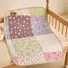 Sábana de Cama de Bebé de Dibujos Animados, Protector de Pañal de Bebé 100% Algodón, Impermeable y Transpirable, Tamaño Grande para Noche, Lavable a Máquina, Protector para el Cuidado Menstrual