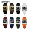 Reloj de Cuarzo Retro Estilo Nuevo Milenio Sanda Luminoso Impermeable Reloj Y2K para Hombres y Mujeres Reloj de Aleación Simple y Versátil