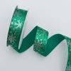 Cinta de Copo de Nieve Navideña Caliente Plata Verde Rojo Hecha a Mano DIY Envoltura de Regalo de Navidad Cinta Cinta Decorativa Accesorios Decorativos