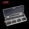 27545 [Caja de accesorios Luya transparente de 5 compartimentos] (con hebilla colgante 1+4)[18 * 7.5cm] caja de herramientas para equipo de pesca