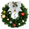 Lazo Grande Navidad Lazo de Polvo Dorado Colgante Árbol de Navidad Decoración Navideña Regalo