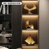 Ornatos de Luxo Leve Riqueza Rolando Decorações de Sala de Estar Ornatos para Gabinete de Vinho da TV Presentes Criativos para Casa e Escritório
