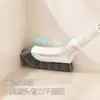 Cepillo de Piso para Baño Retráctil Cepillo Mágico Pequeño Mango Largo Cepillo para Juntas de Baño Espacios de Ventana Espacios del Piso Cepillo de Limpieza Multifuncional Cepillo para Inodoro