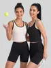Nuevo Top de Tirantes Acanalado Estilo Transfronterizo con Almohadillas en el Pecho, Doble Tirante, Corte Ajustado, Ropa Casual, Top Deportivo de Rayas