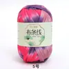 Línea de hilo de tela al por mayor de fábrica Hyun-A con gancho hecho a mano material DIY bolsa línea de tela de color al por mayor en stock