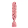 Trenzas Grandes de Fibra Sintética de Comercio Exterior, Trenzas de Colores, Peluca, Cabello para Trenzas Jumbo, Rastas Africanas, Cabello para Crochet