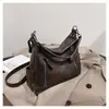 Bolso de Mano Retro Coreano de Gran Capacidad para Mujer Otoño e Invierno Nuevo Bolso de Moda para Mujer Bolso de Hombro Sencillo Popular