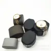 En stock negro Gris Pu almohada para reloj almohada para reloj esponja cuero PU reloj núcleo pequeño almohada vitrina joyería pulsera almohada