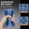 Moldes de Hielo de Silicona de Bola de Hielo, Balompié, Baloncesto, Béisbol, Tenis, Moldes de Cubitos de Hielo Esféricos, Bandejas para Cubitos de Hielo