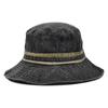 Chapéu de cowboy ocidental masculino e feminino estilo japonês retrô lavado desgastado chapéu de pescador verão pesca ao ar livre guarda-sol chapéu de montanhismo