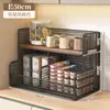 Estante de Almacenamiento Doméstico Simple de Múltiples Niveles Estante de Almacenamiento de Pie Pequeño Estante para Té Sala de Estar Cocina Baño Estante de Almacenamiento