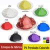 Yu Mingjie Atacado Pó Perolado Colorido Pigmento de Pó de Mica Pigmento Metálico para Slime Impressão por Gotejamento Pó Perolado