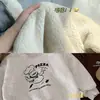 Sudadera de otoño e invierno para niños y bebés, con forro polar, gruesa, diseño de Mickey Mouse de dibujos animados, unisex, lana de alpaca, cuello redondo, sin capucha, top grueso de polar
