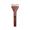 Brocha para Base de Maquillaje Nueva Forma Transfronteriza con Forma de Almohada Pequeña, Brocha de Maquillaje de Cabeza Plana con Cerdas Suaves, Herramienta de Belleza con Forma Especial de Abanico