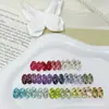 Wuzhou K9 Super Brilhante 8X12 Pedra de Strass em Formato de Ovo de Pombo 1:1 Réplica de Acessórios para Nail Art Huazi Pontiagudos de Fundo Decorativo DIY