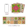 Papel Pintado Autoadhesivo Creativo Meiji Dormitorio Autoadhesivo Cocina Impermeable a Prueba de Aceite Pegatinas de Pared de Espuma Azulejos Decorativos Transfronterizos