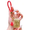 Llavero del Año del Caballo de Oro con un Toque de Alta Gama, Colgante de Oro Puro, Símbolo Auspicioso, Colgante para Bolso, Regalo de Año Nuevo